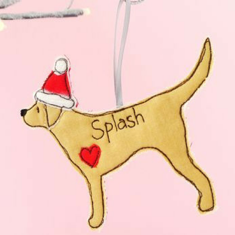AD-BMT1CB Bullmastiff Dog Christmas Tree Bauble Decoration Gift 