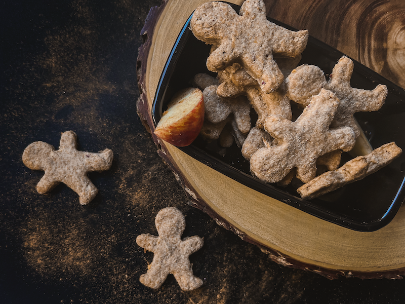 biscuits pomme gingembre pour chiens
