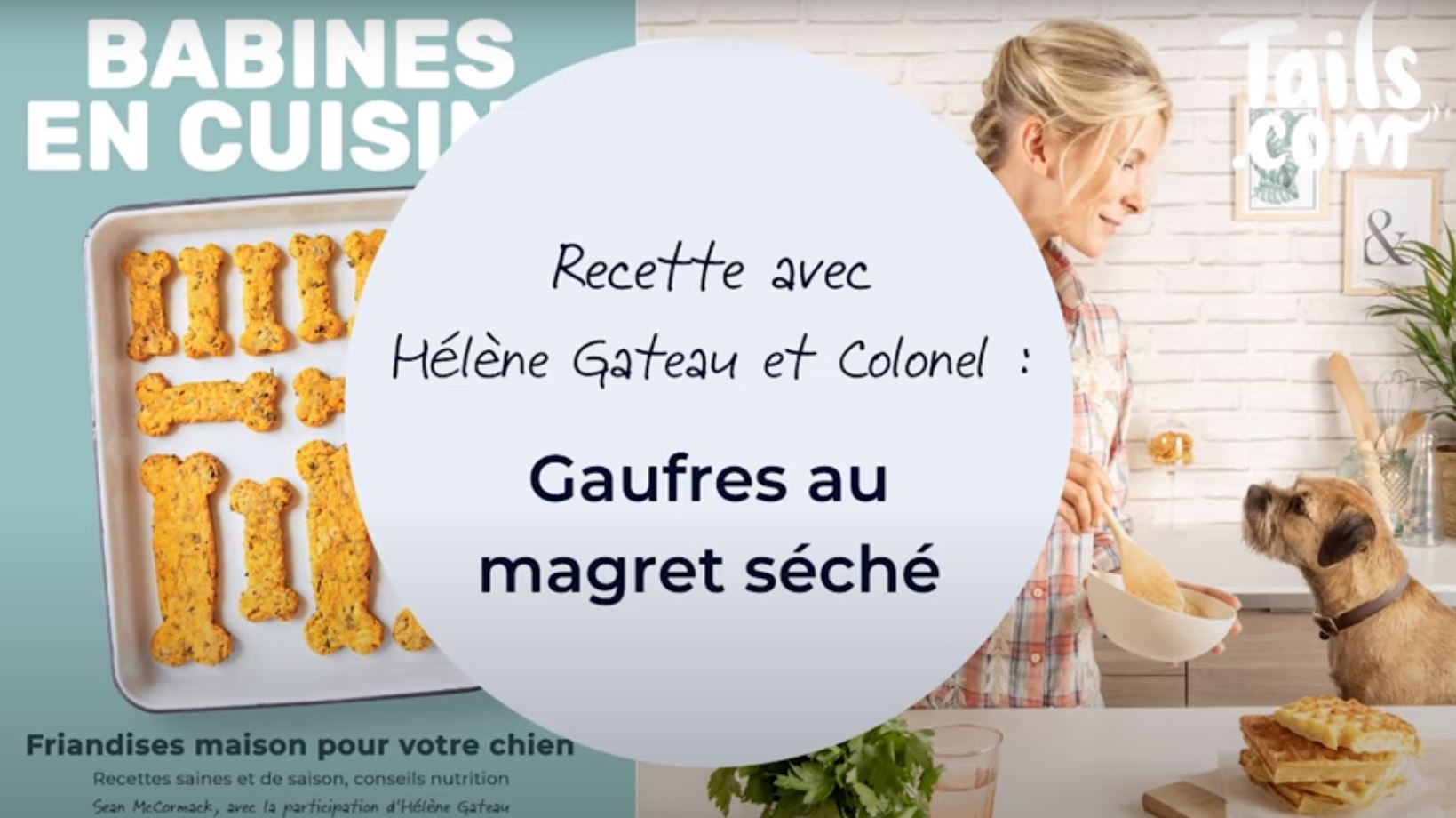gaufres pour chiens recette
