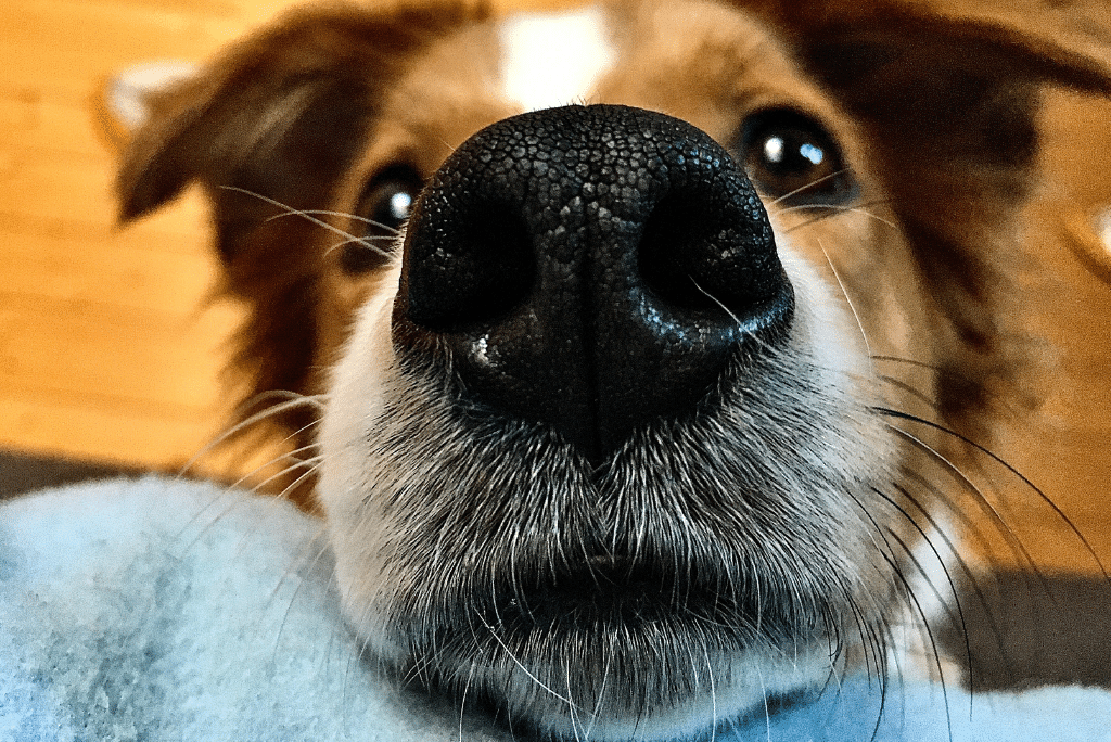 vibrisses moustaches du chien