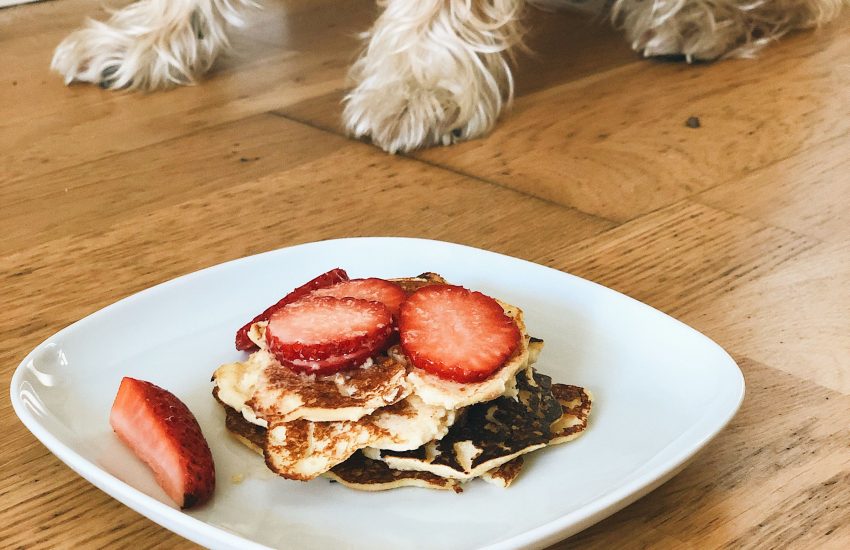 Peanut butter pancakes