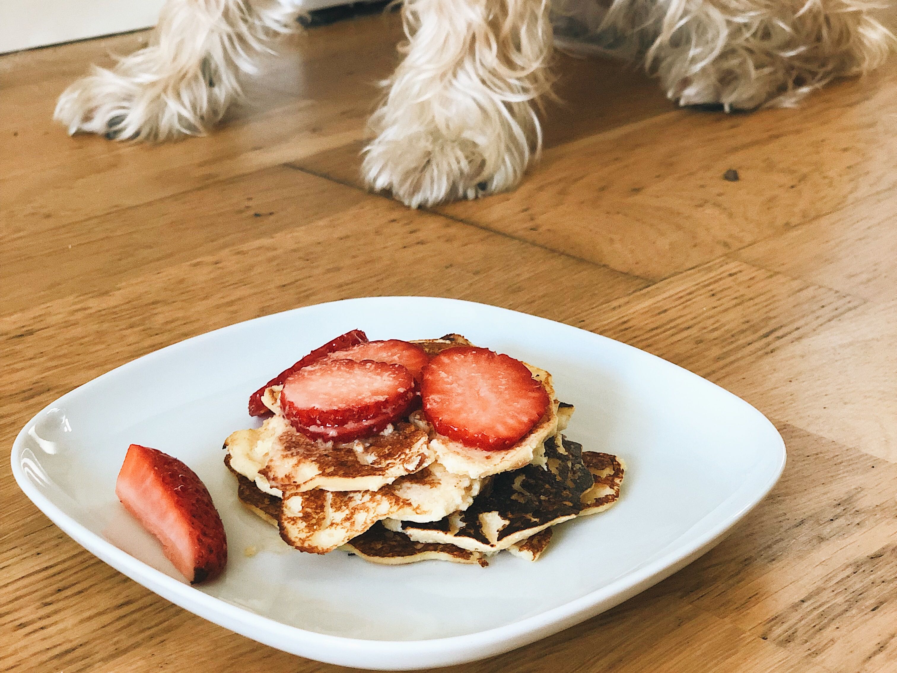Peanut butter pancakes
