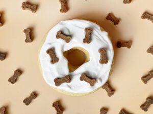 dog-friendly doughnut recipe